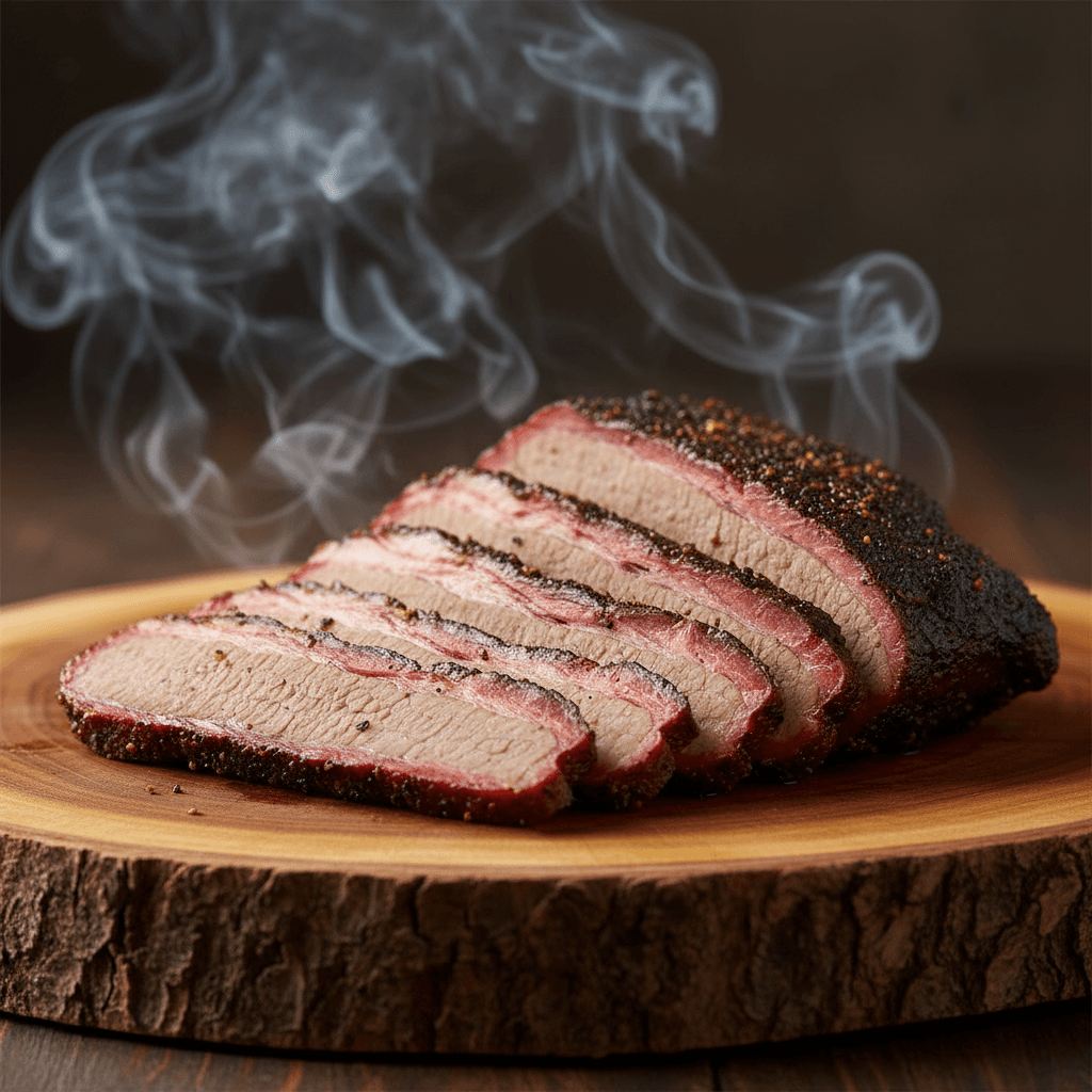 Slow-smoked meats